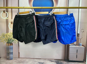 Moncler side stripe shorts