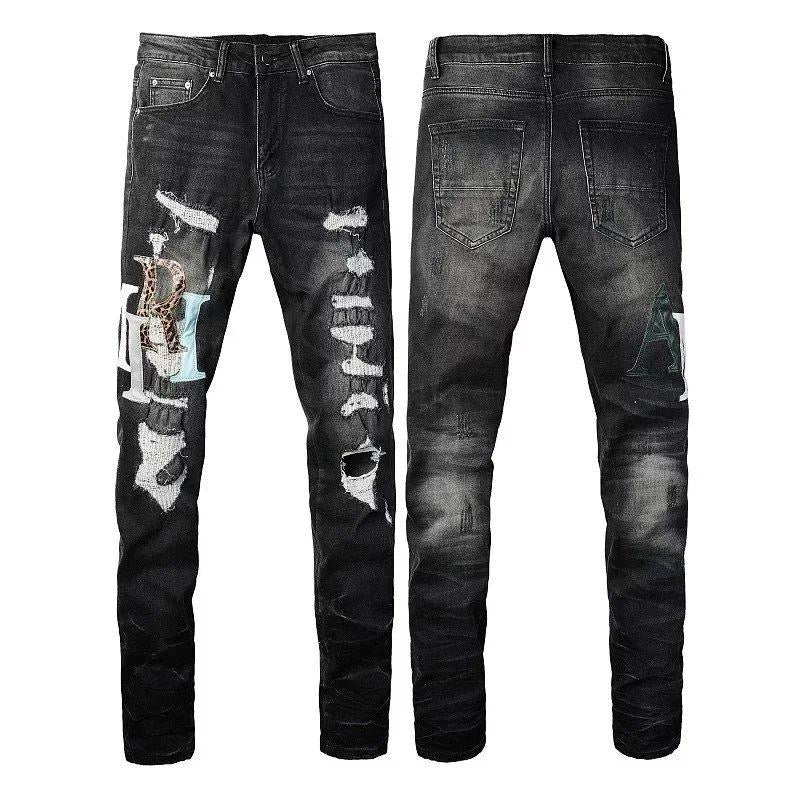 Ami black jeans with logo