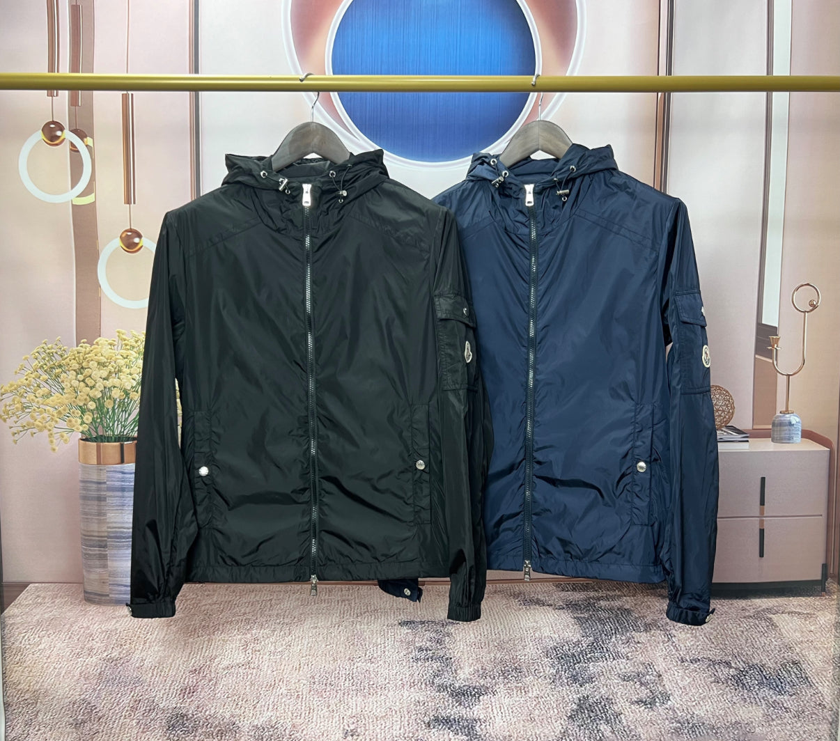 Moncler Etiache rain jacket