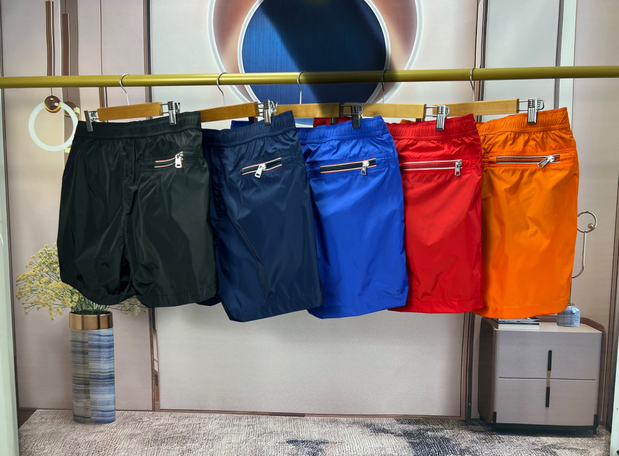 Moncler logo patch shorts