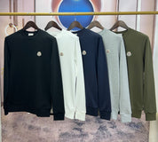 Moncler logo patch sweatshirt