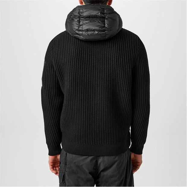 CP ComPany hooded wool cardigan