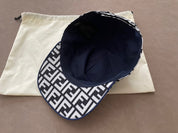Fendi hat black and white