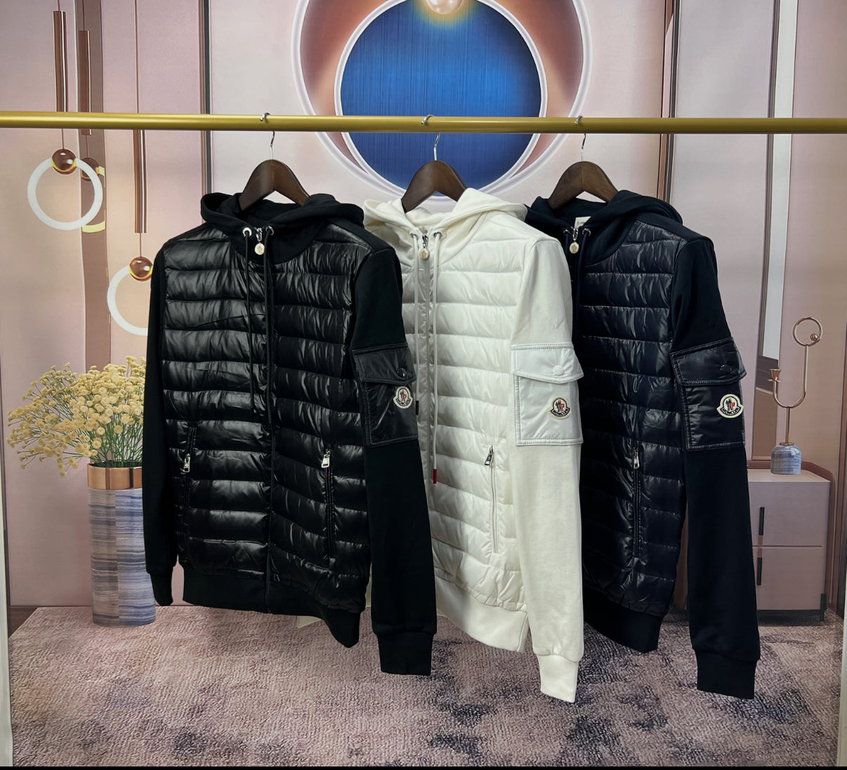 Moncler padded down jacket