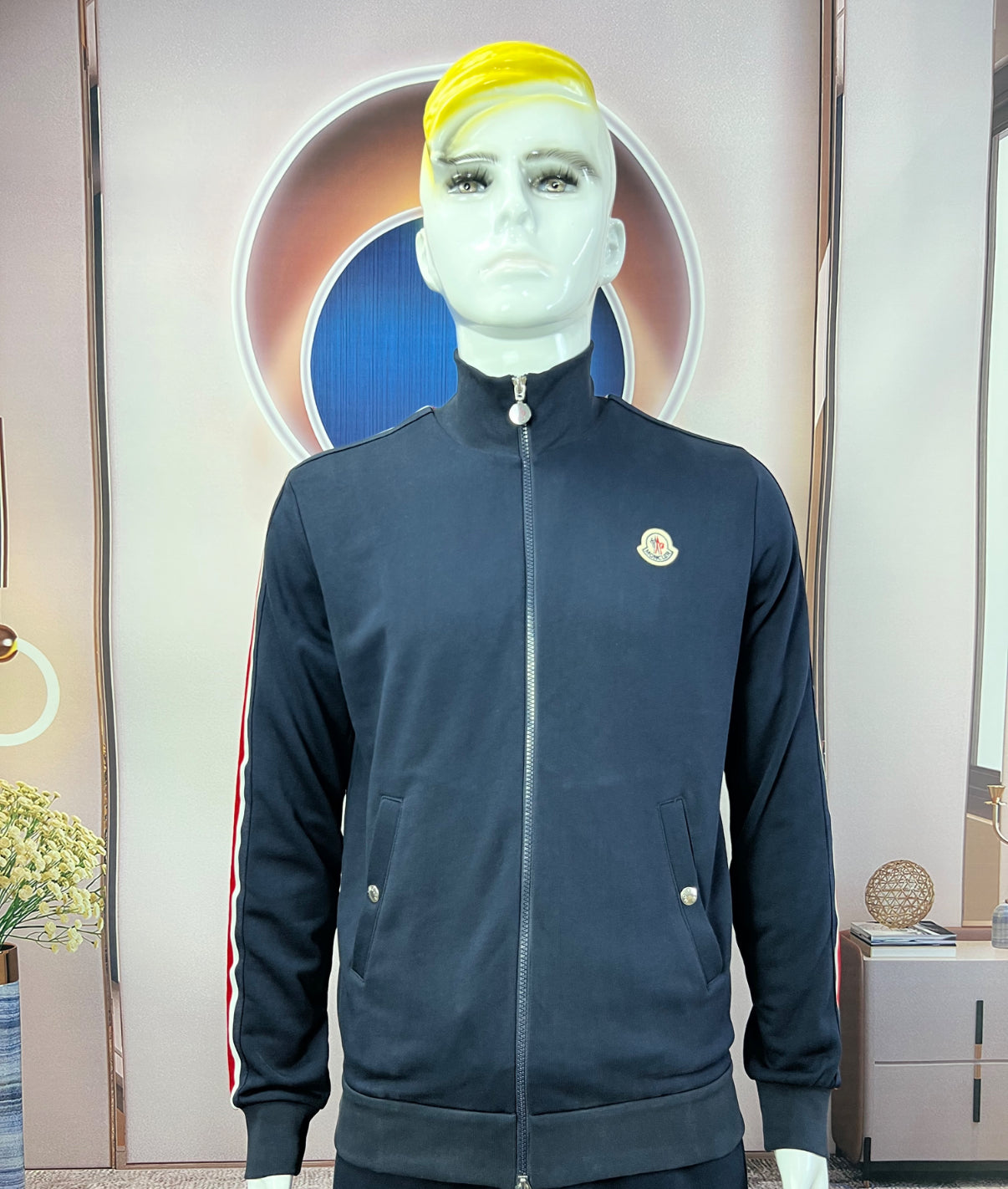 Moncler reflective stripe sweatshirt