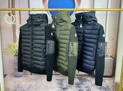 Moncler hooded wool cardigan