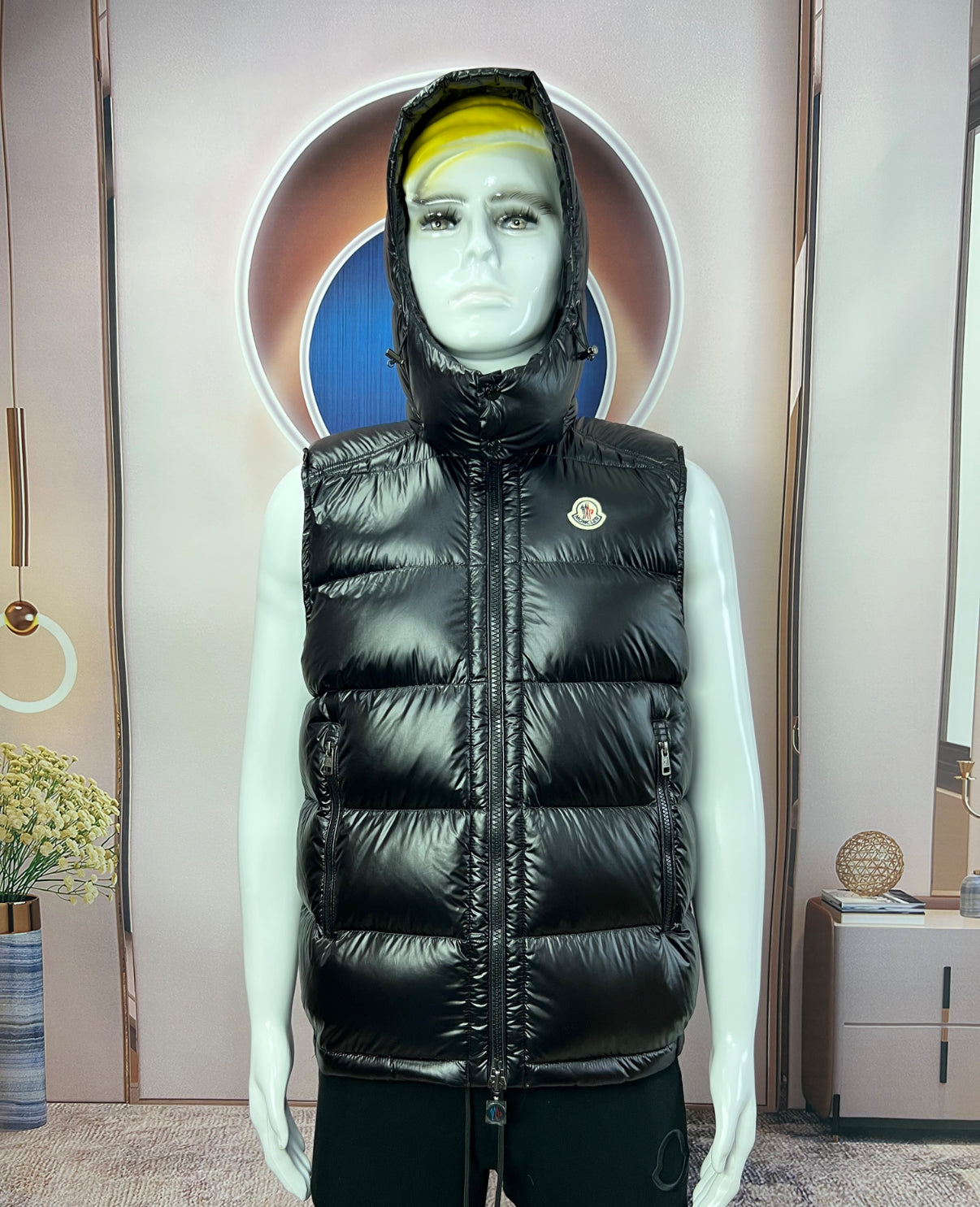 Moncler bormes down gilet